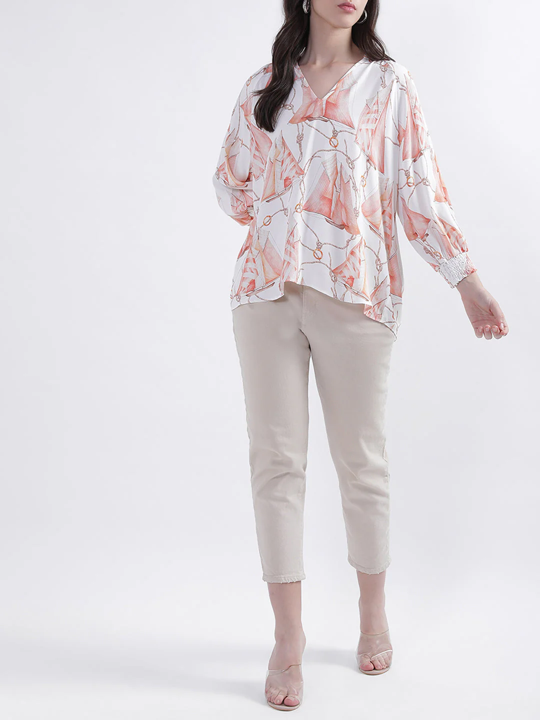 Gant Multi Printed Relaxed Fit Top - Image 5