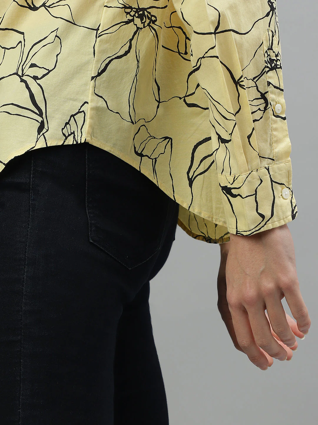 Gant Light Yellow Fashion Printed Regular Fit Shirt - Image 7