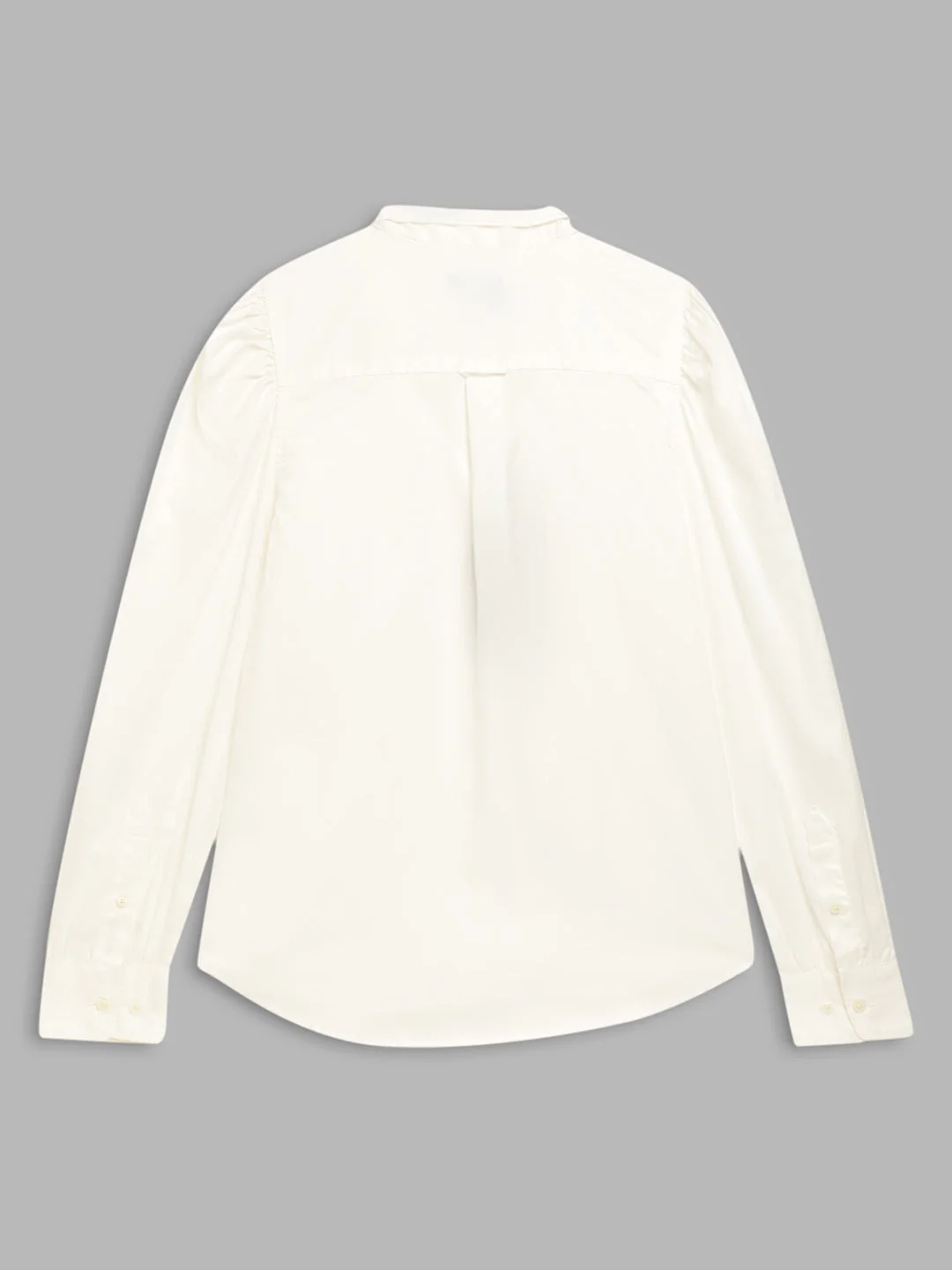Gant White Gmt Washed Oxford Regular Fit Bow Shirt - Image 2