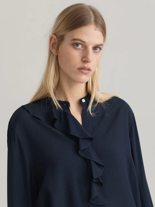 Gant Blue Regular Fit Shirt - Image 2
