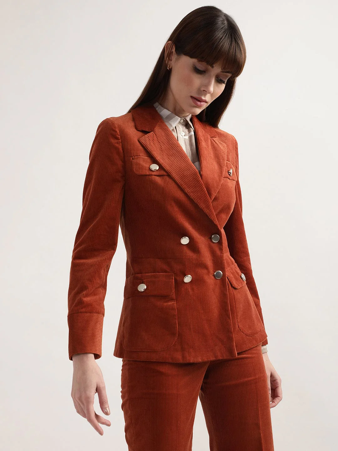 Gant Women Boat Neck Blazer - Image 4