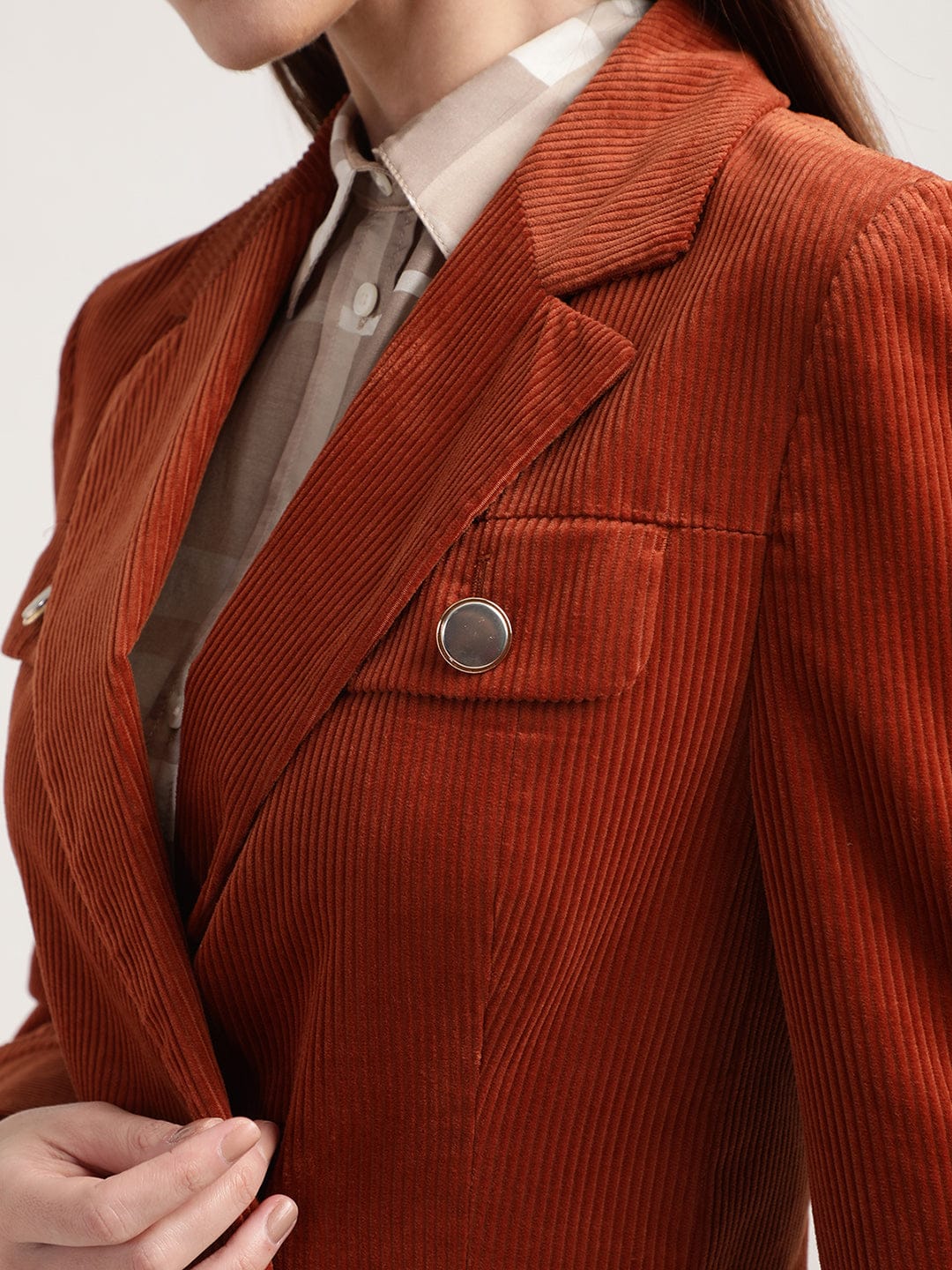 Gant Women Boat Neck Blazer - Image 7