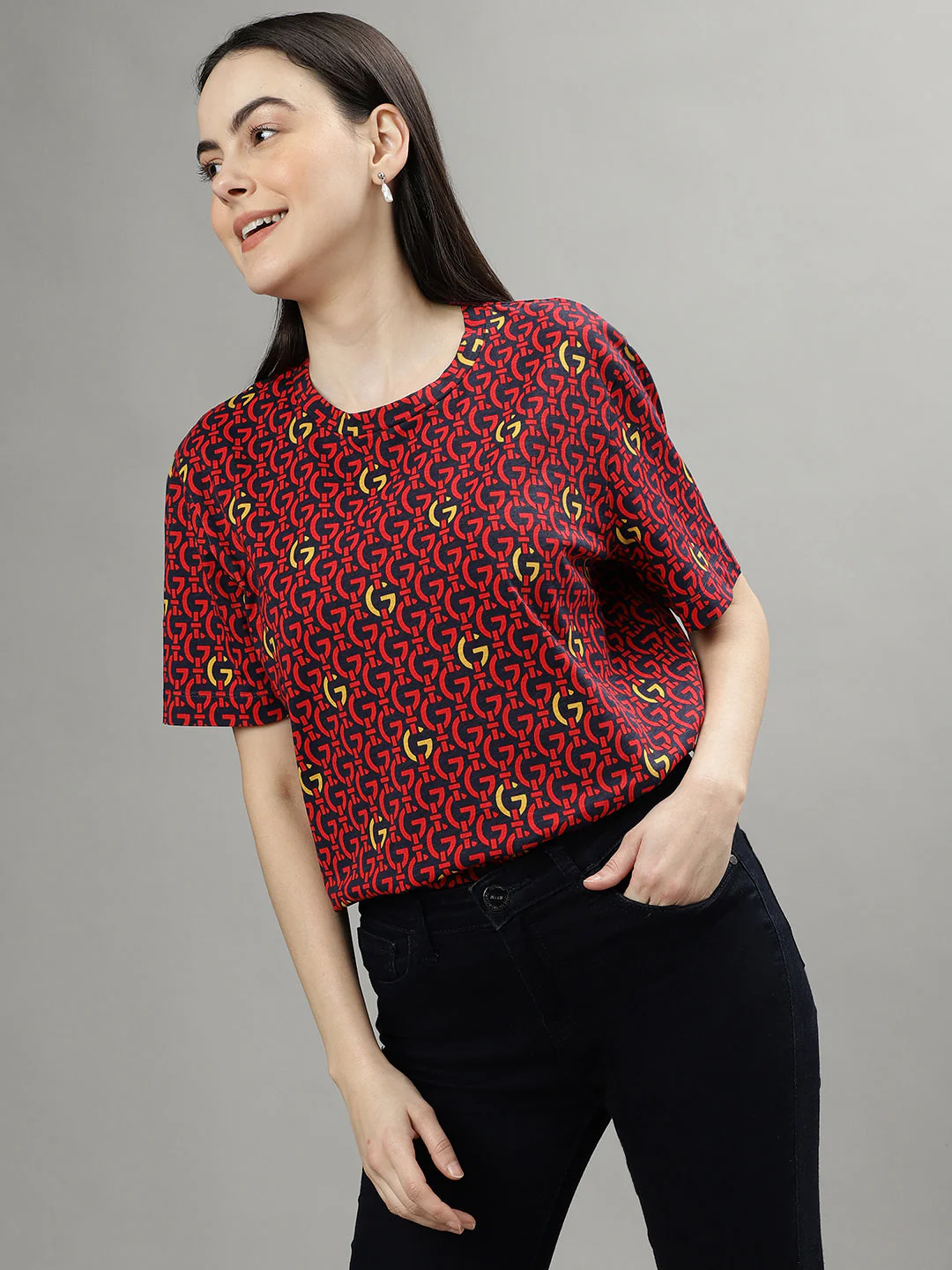 Gant Dark Blue Fashion Printed Regular Fit T-Shirt - Image 5