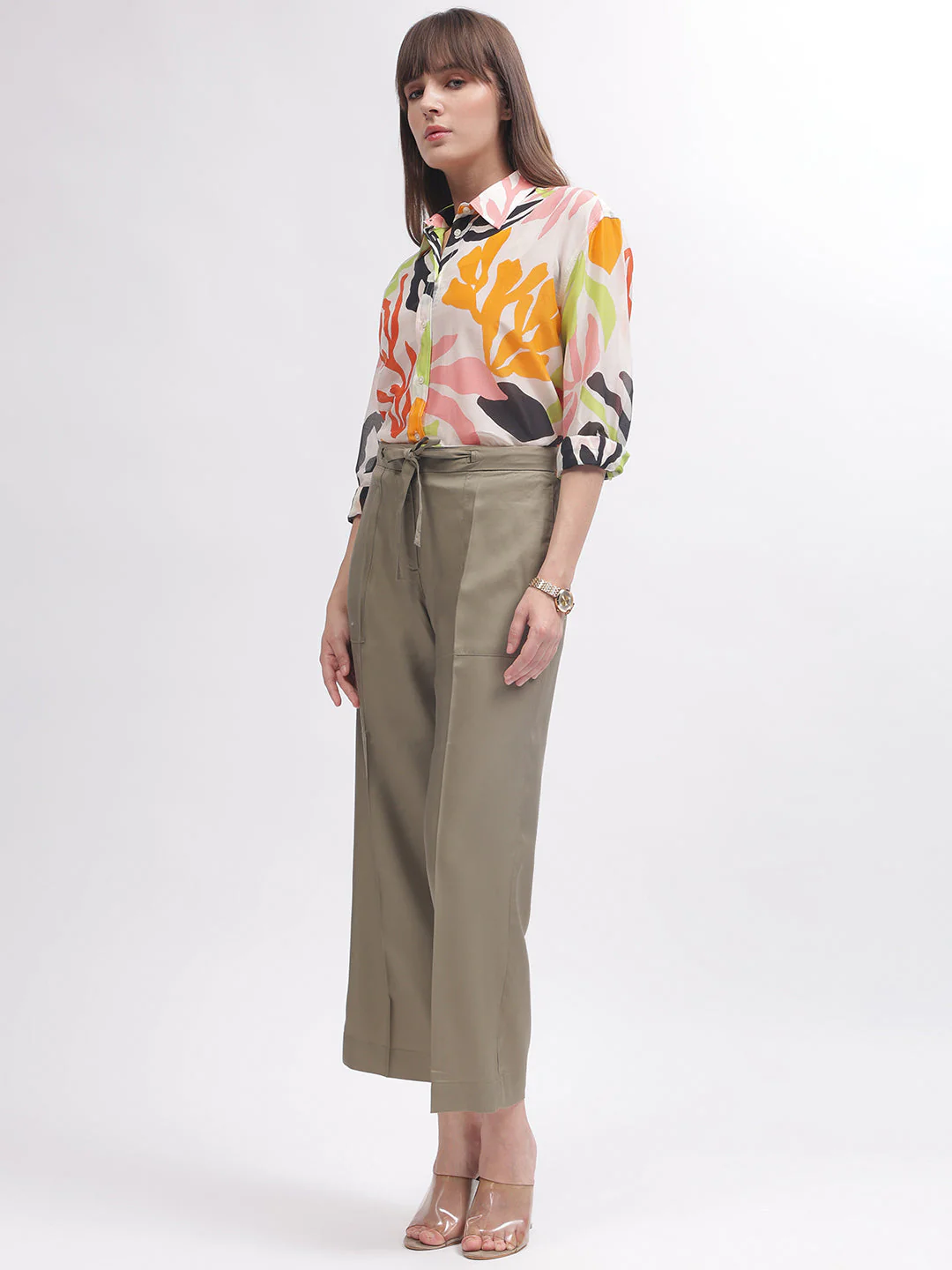 Gant Women Multi Printed Full Sleeves Shirt - Image 5