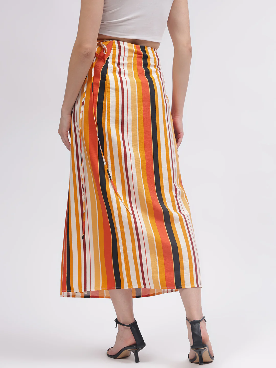 Gant Women Multi Striped Regular Fit Skirt - Image 3