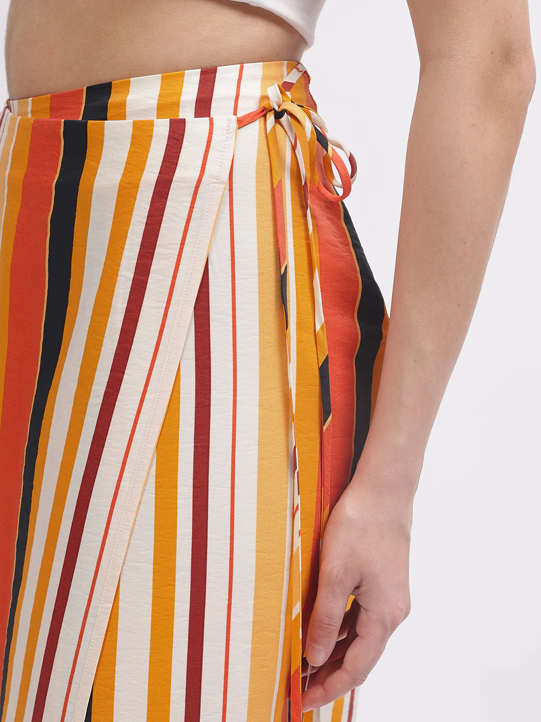 Gant Women Multi Striped Regular Fit Skirt - Image 7
