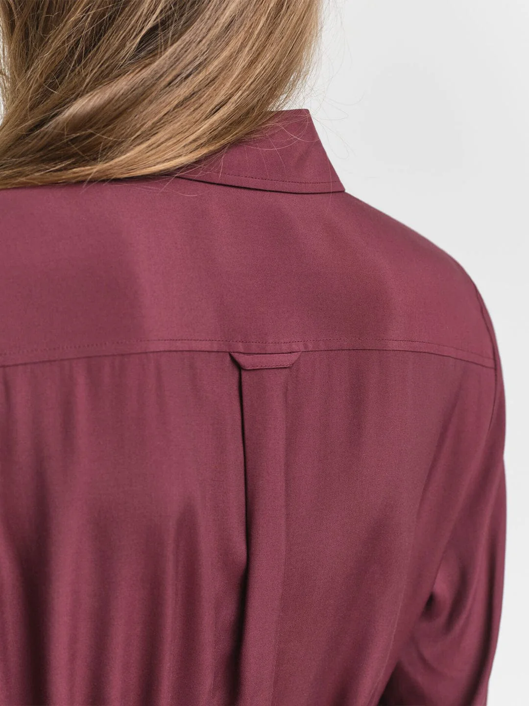 Gant Women Red Solid Collar Dress - Image 4