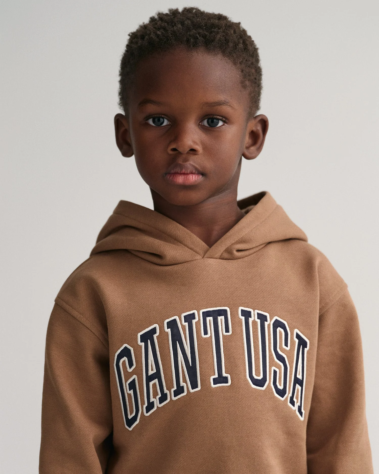 Gant Kids Solid Hooded Sweatshirt - Image 2