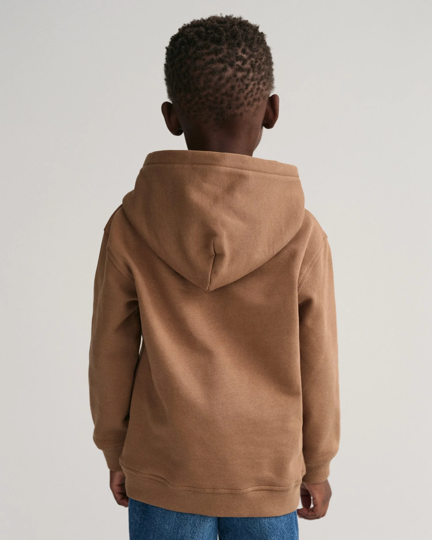 Gant Kids Solid Hooded Sweatshirt - Image 3