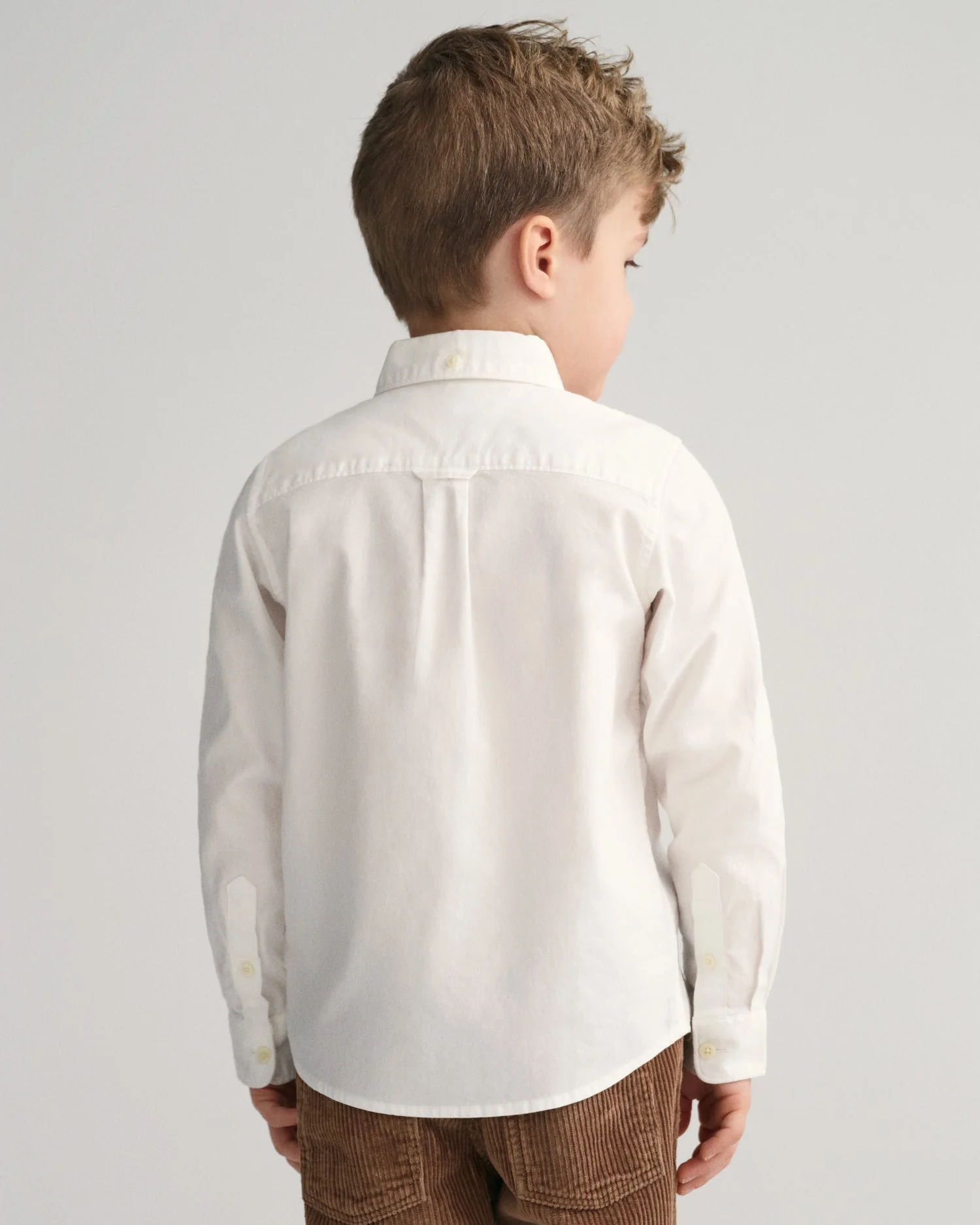 Gant Kids Solid Button-Down Collar Shirt - Image 3
