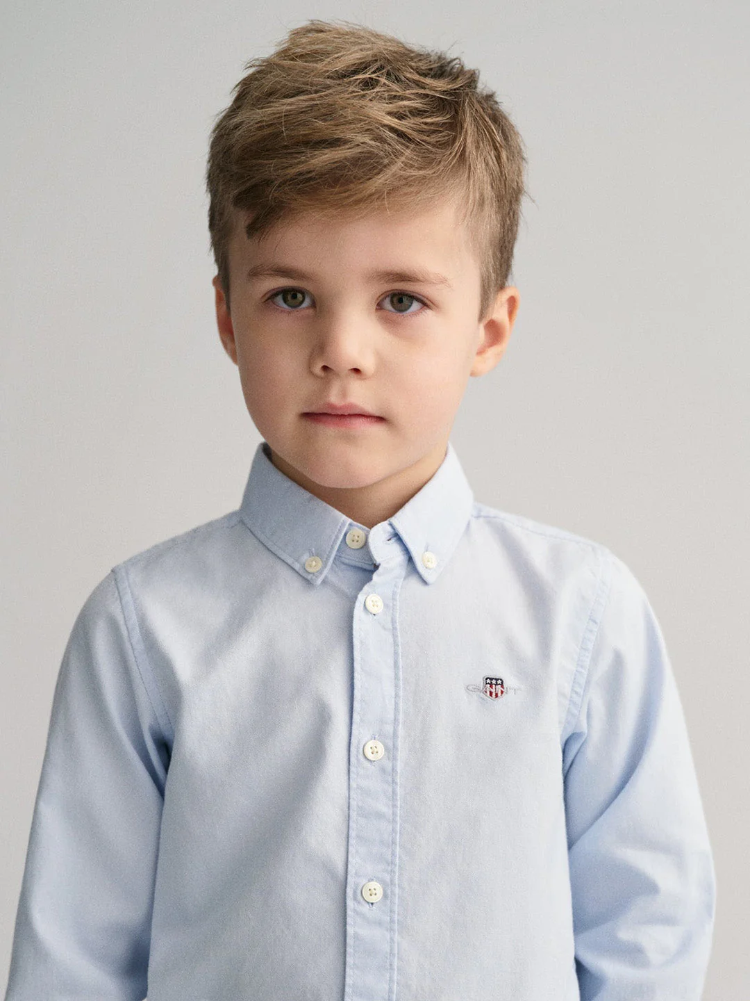 Gant Kids Blue Regular Fit Shirt - Image 2