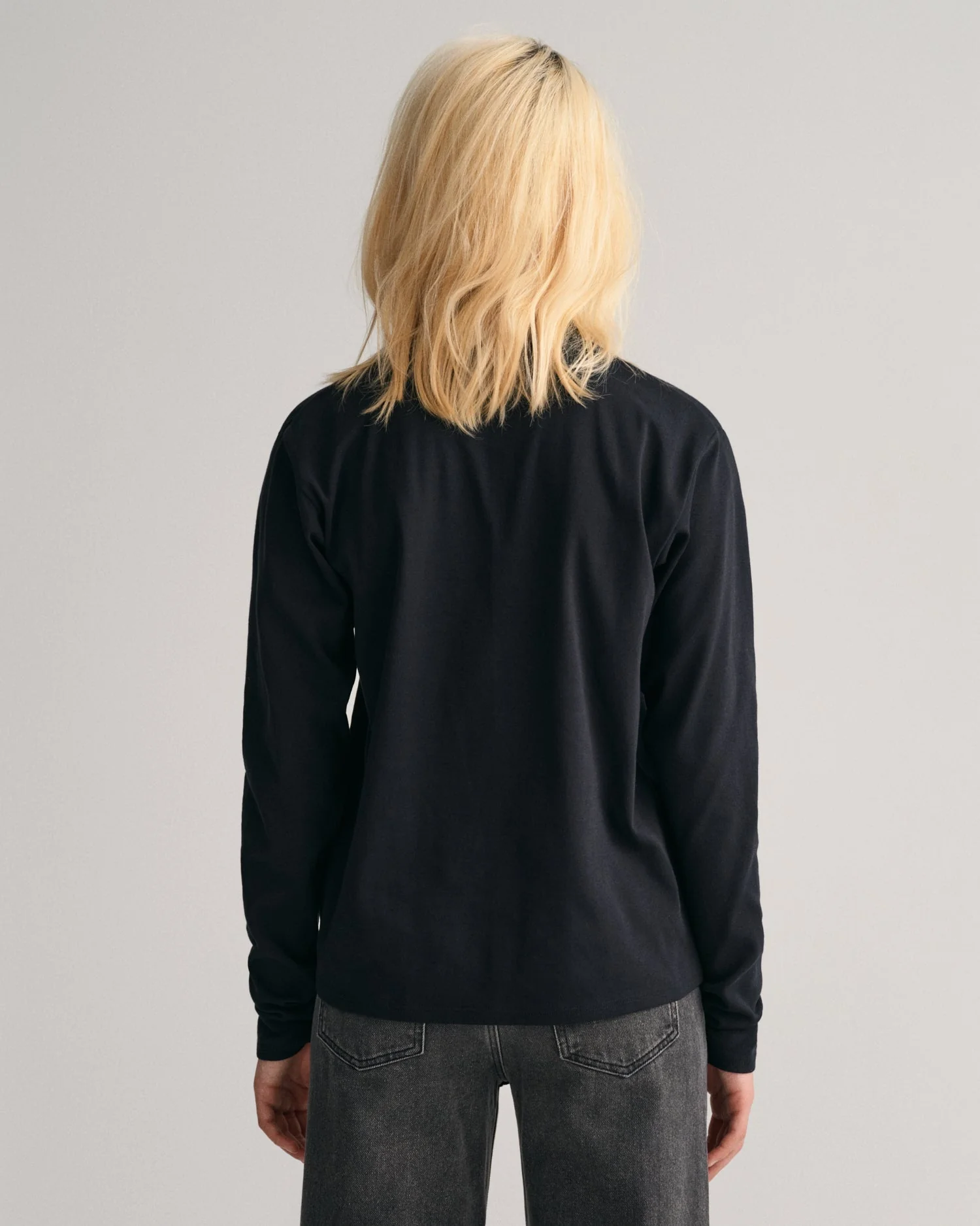 Gant Kids Black Regular Fit T-Shirt - Image 3