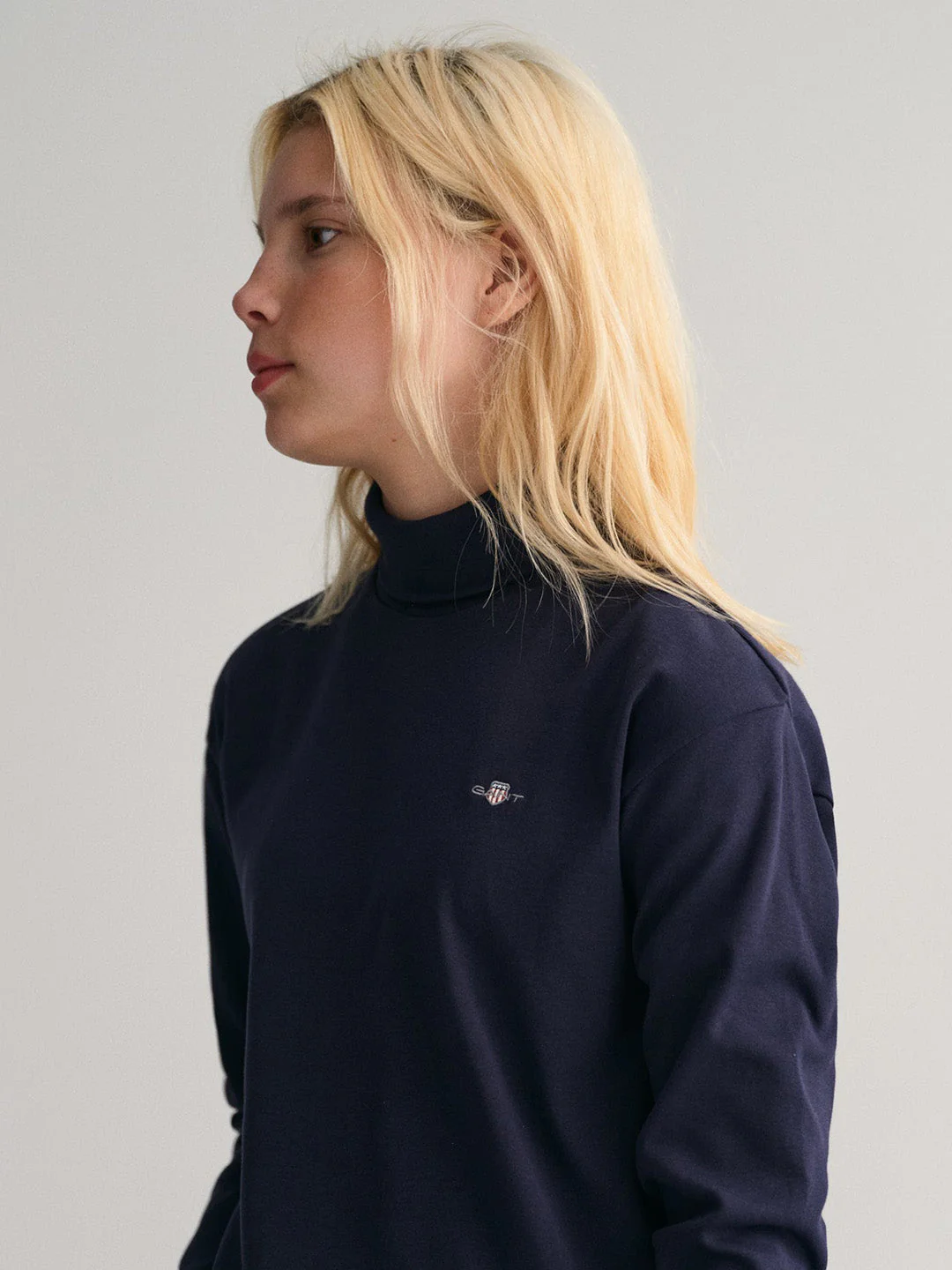 Gant Kids Navy Regular Fit T-Shirt - Image 2