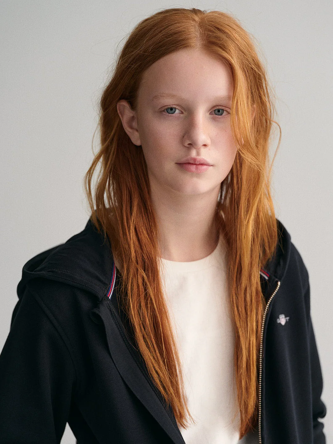 Gant Kids Solid Hooded Sweatshirt - Image 2
