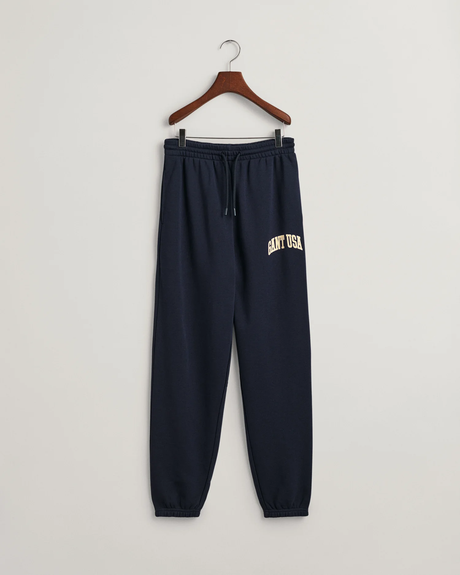 Gant Kids Navy Blue Solid Relaxed Fit Sweatpant - Image 4