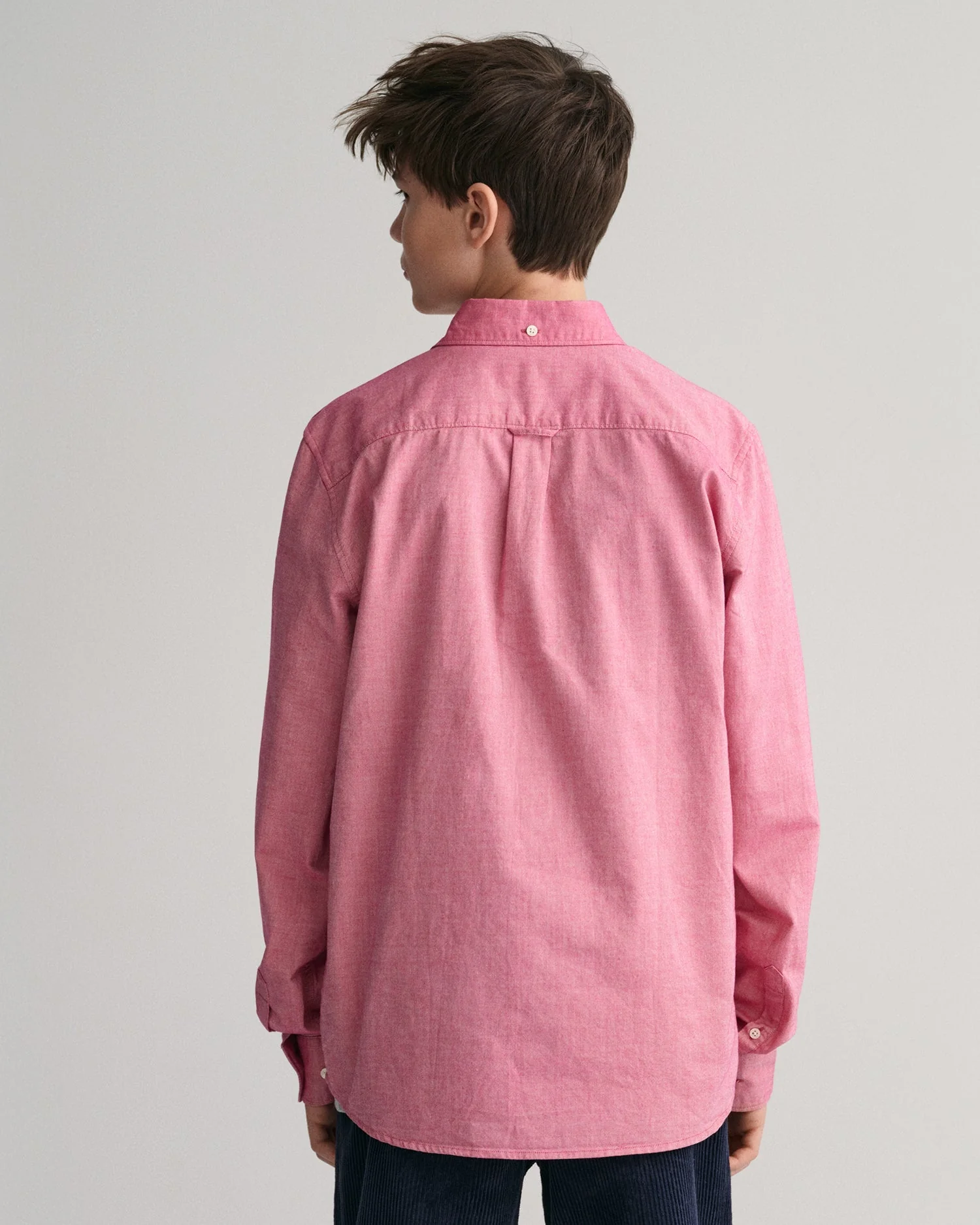 Gant Kids Pink Regular Fit Shirt - Image 3