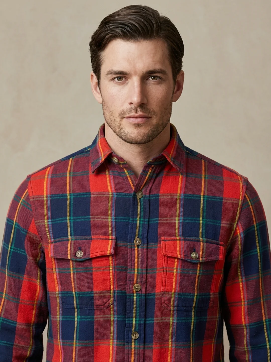 Gant Men Multicolor Checked Regular Fit Pure Cotton Shirt - Image 2
