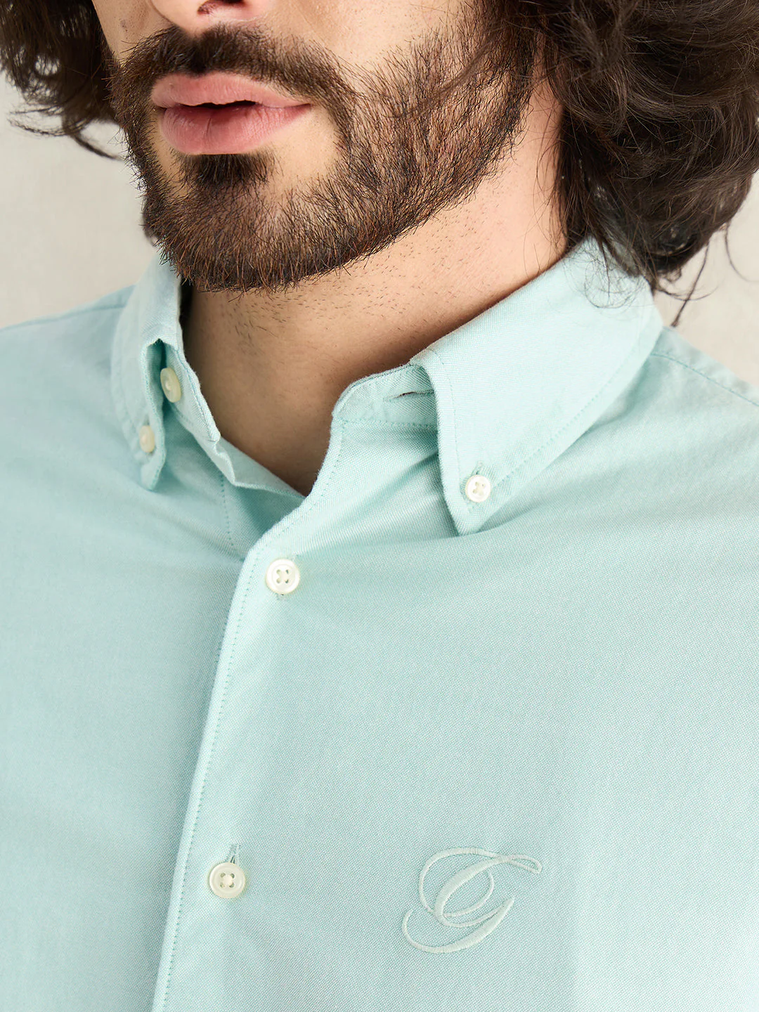 Gant Men Green Solid Regular Fit Pure Cotton Shirt - Image 7