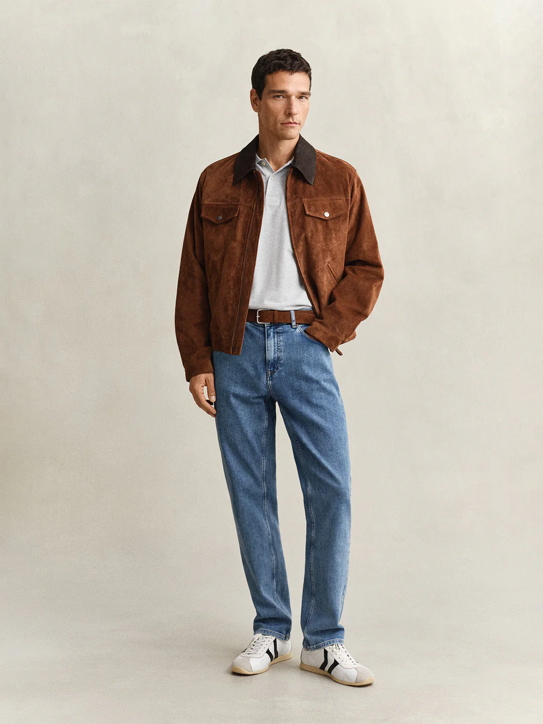Gant Men Blue Solid Stretchable Regular Fit Jeans - Image 4