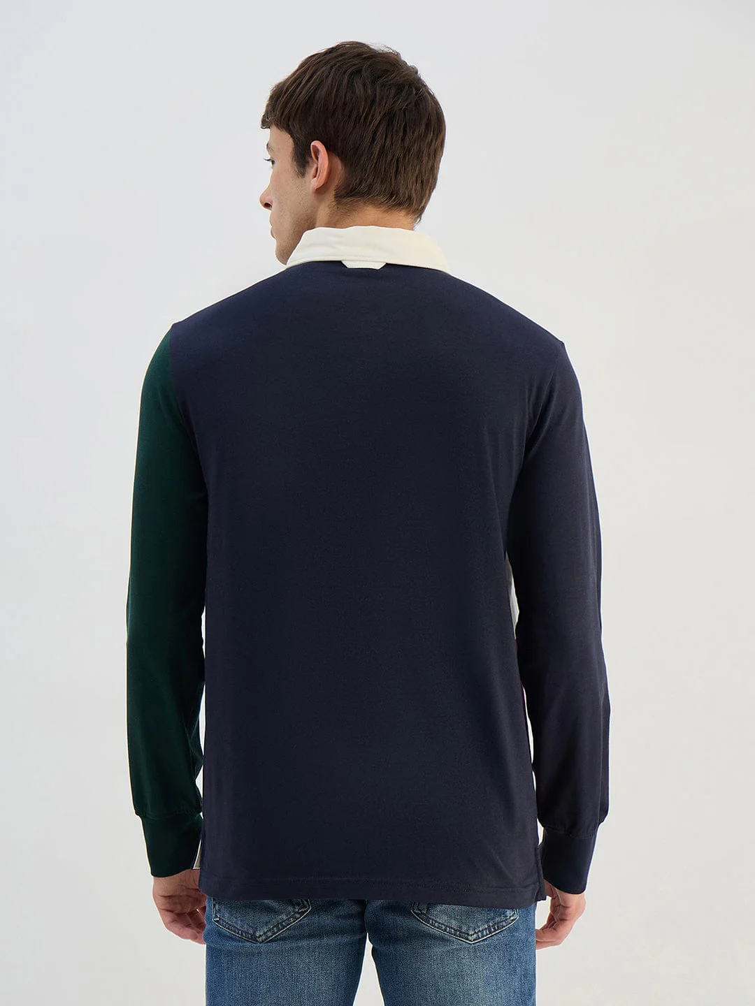 Gant Men Blue Logo Pure Cotton Collared Ruggers - Image 3