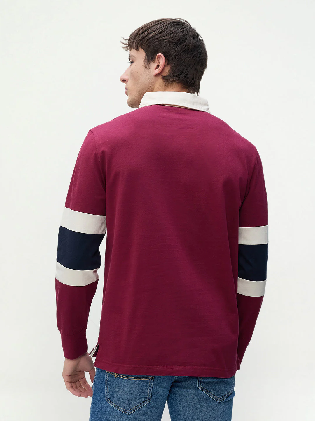GANT Men Red Logo Regular Fit Polo T-Shirt - Image 3