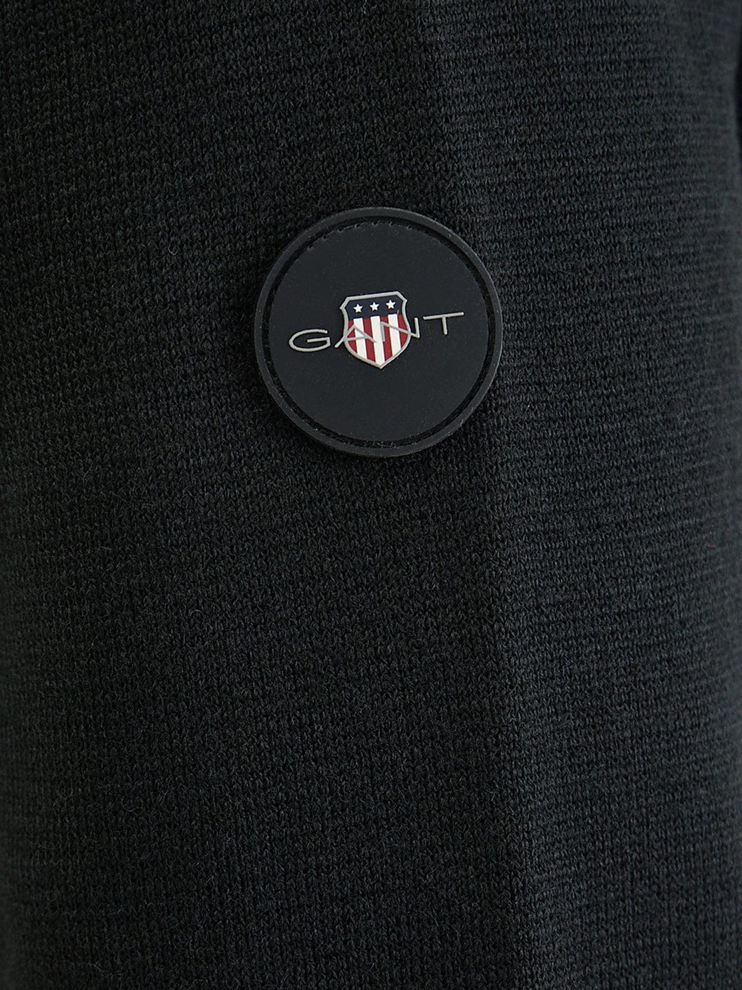 Gant Men Regular Dark Charcoal Black Quilted Jacket - Image 5