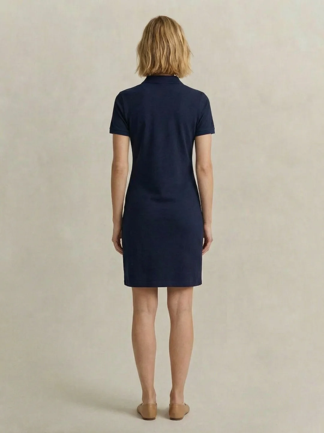 Gant Women Navy Blue Solid Stretchable Slim Fit Dress - Image 3