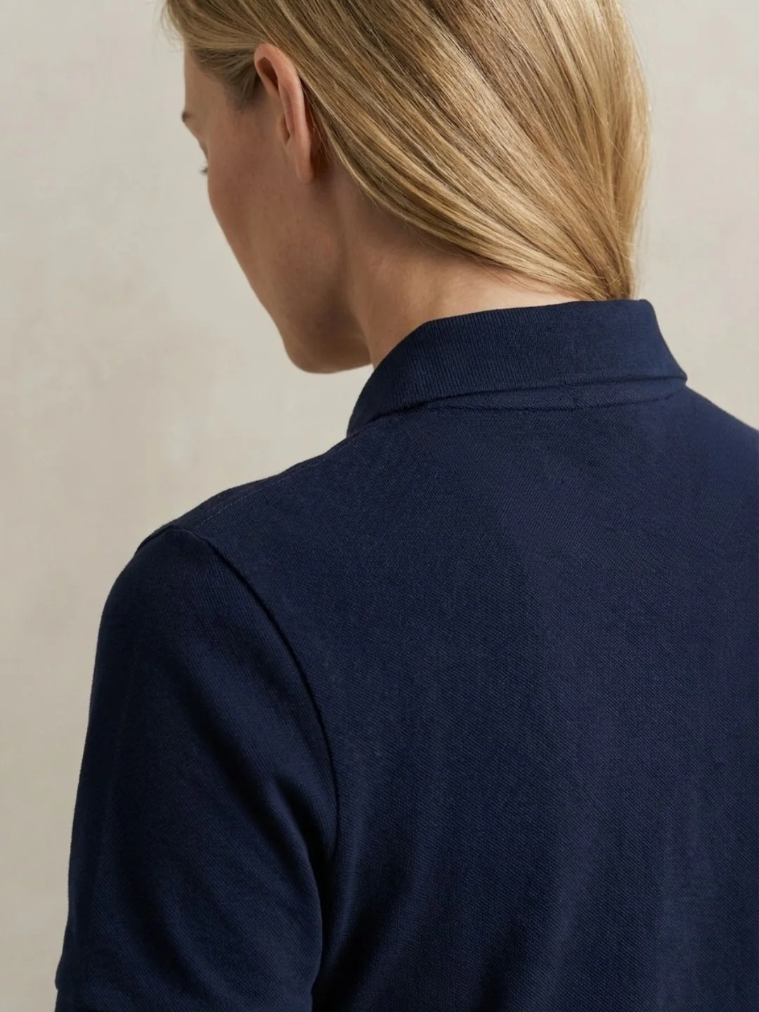 Gant Women Navy Blue Solid Stretchable Slim Fit Dress - Image 5