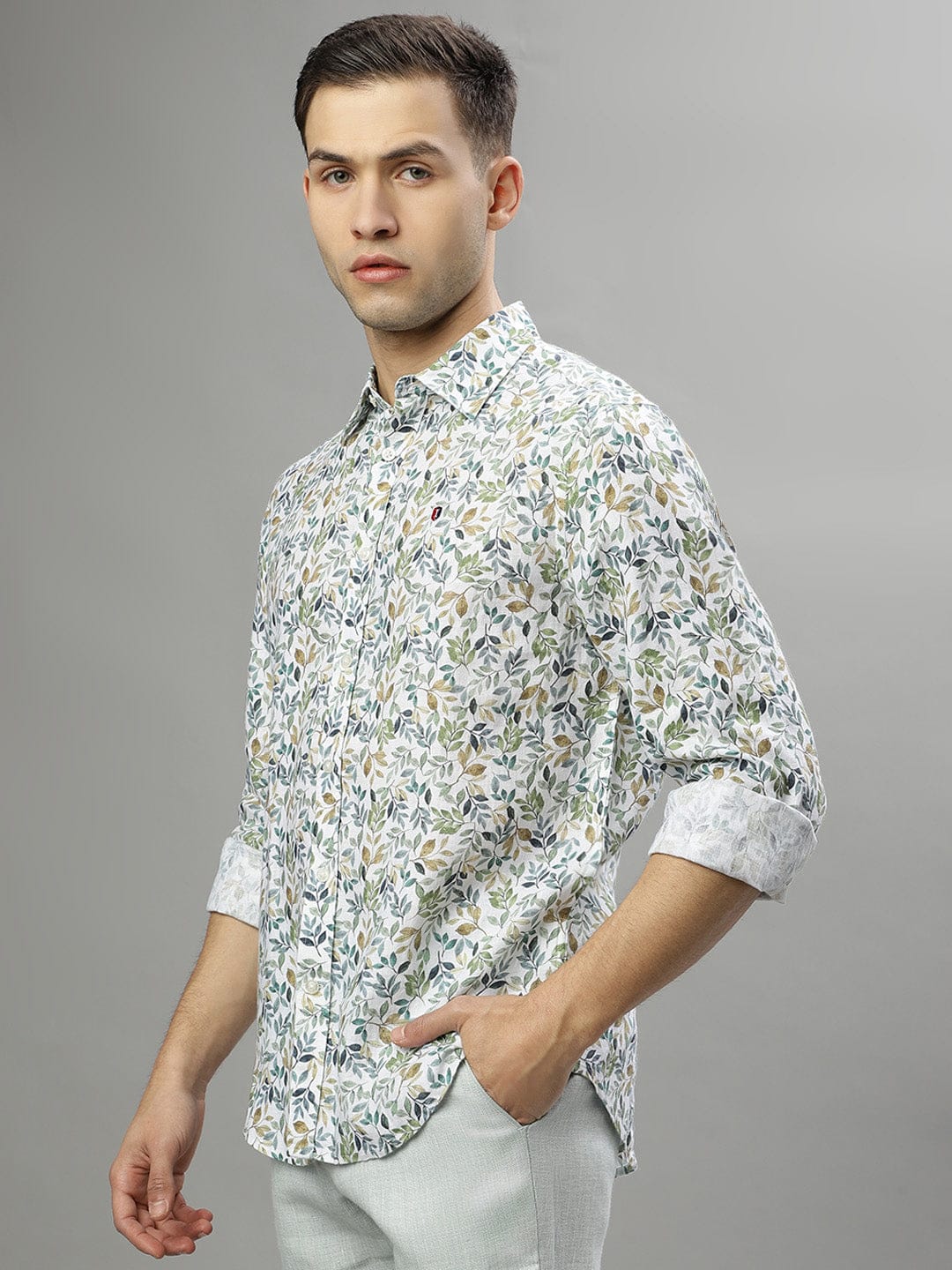 Iconic Men Multi Shirt Collar Shirt - Image 3