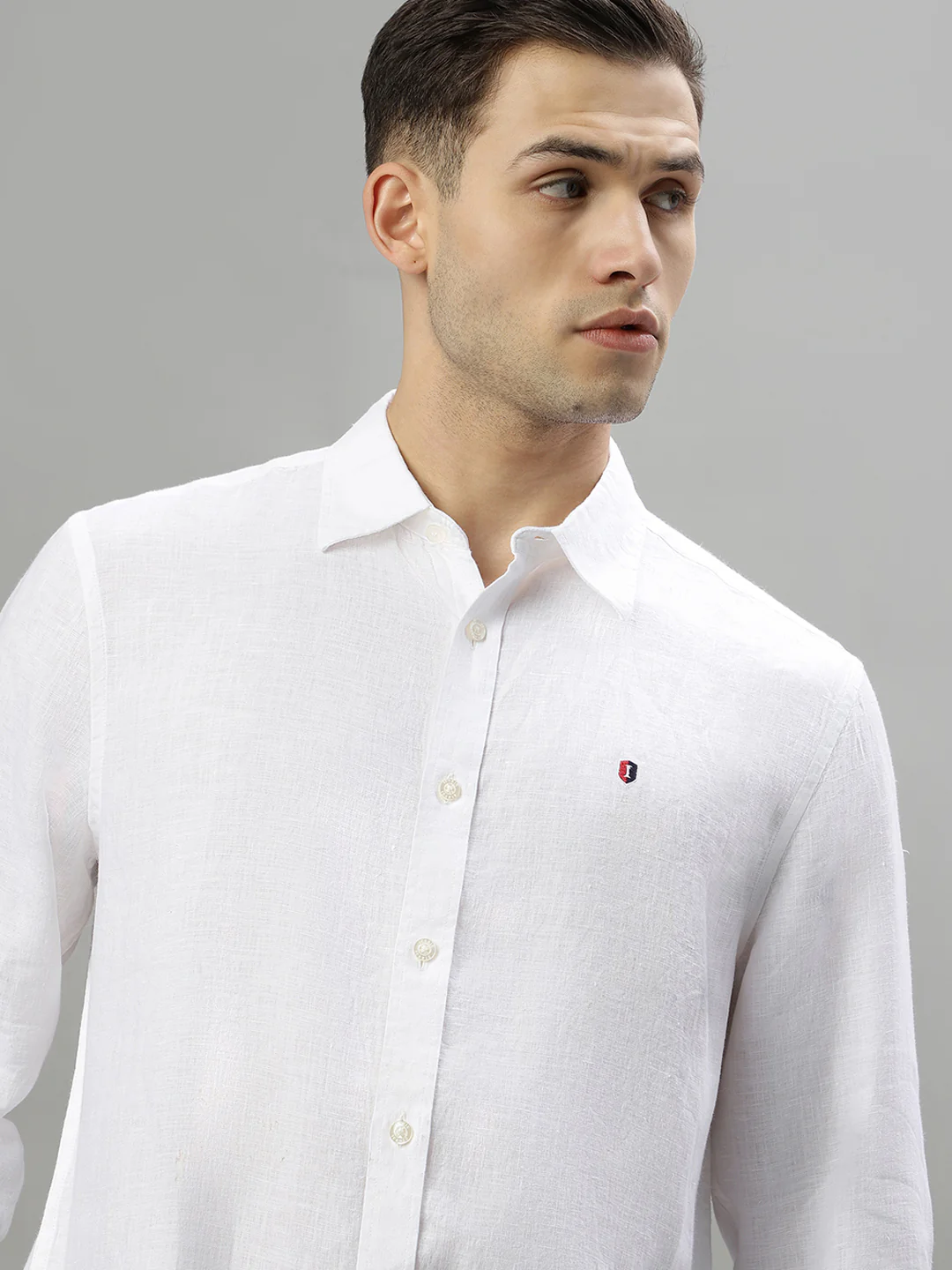 Iconic White Regular Fit Shirt - Image 6