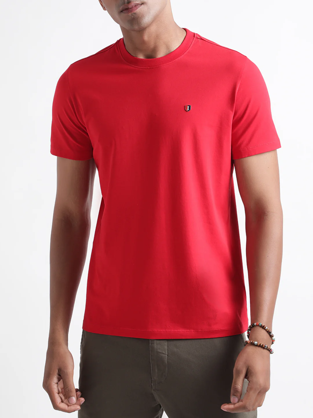 Iconic Red Regular Fit Tshirt