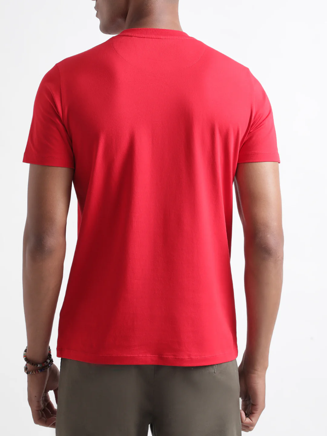 Iconic Red Regular Fit Tshirt - Image 3