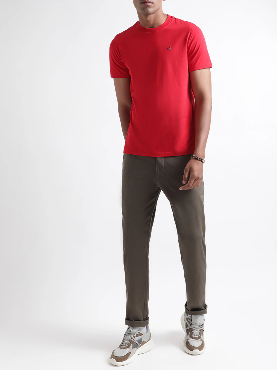 Iconic Red Regular Fit Tshirt - Image 4