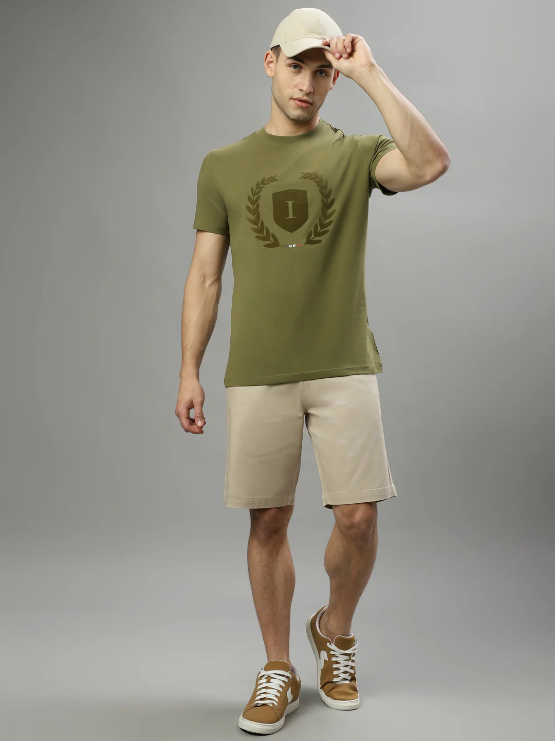Iconic Olive Logo Regular Fit Tshirt - Image 5
