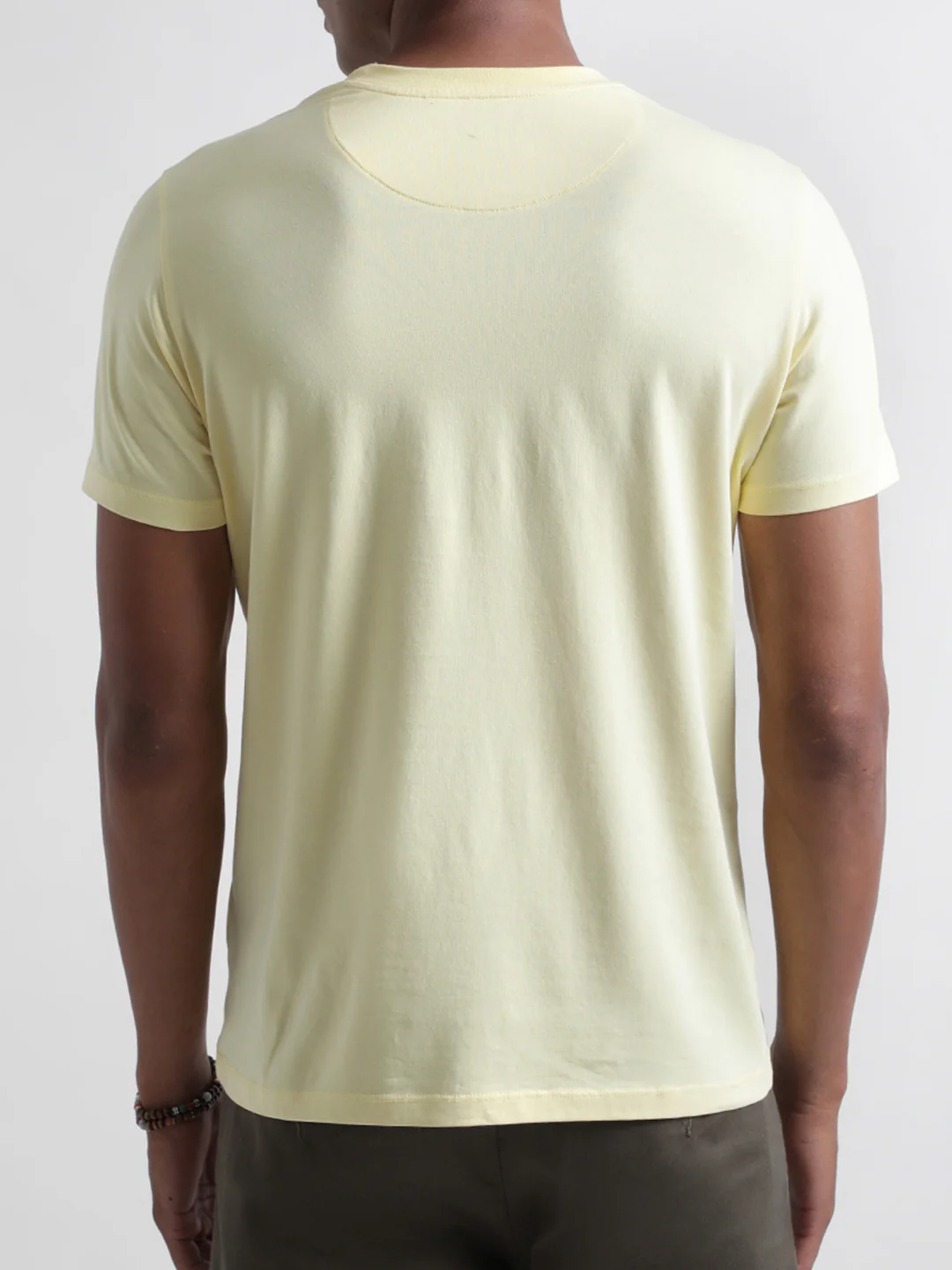 Iconic Yellow Logo Regular Fit Tshirt - Image 3