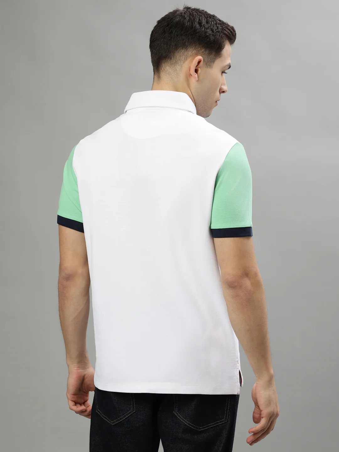 Iconic Multi Logo Regular Fit Polo Tshirt - Image 4