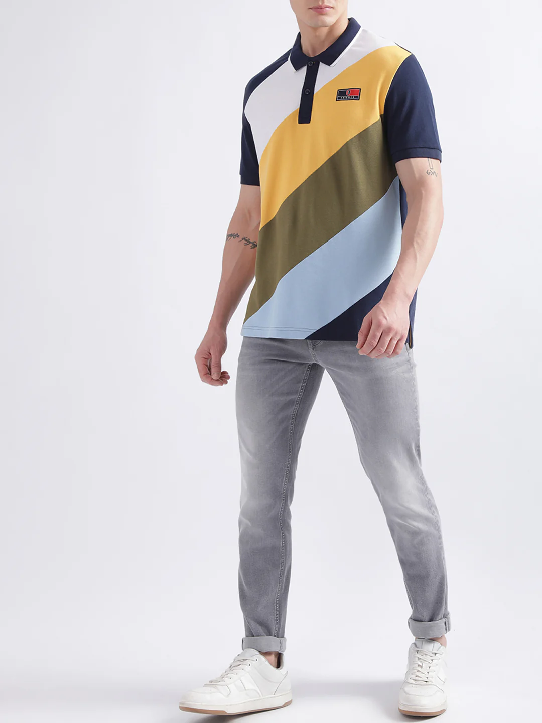 Iconic Multi Regular Fit Polo Tshirt - Image 4