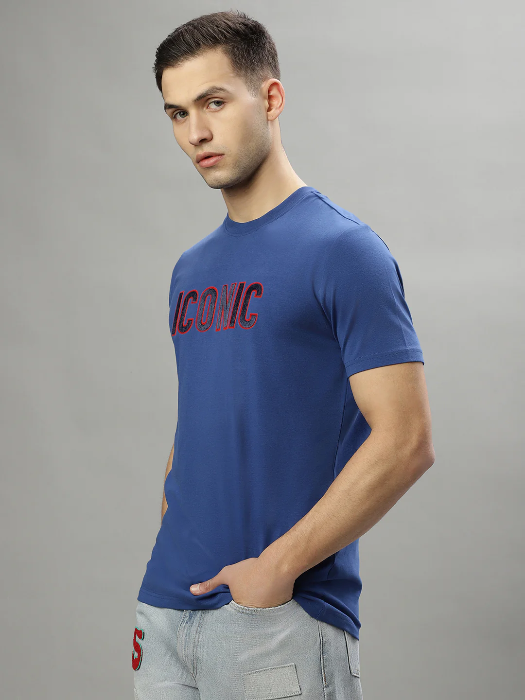 Iconic Multi Logo Regular Fit Tshirt - Image 3