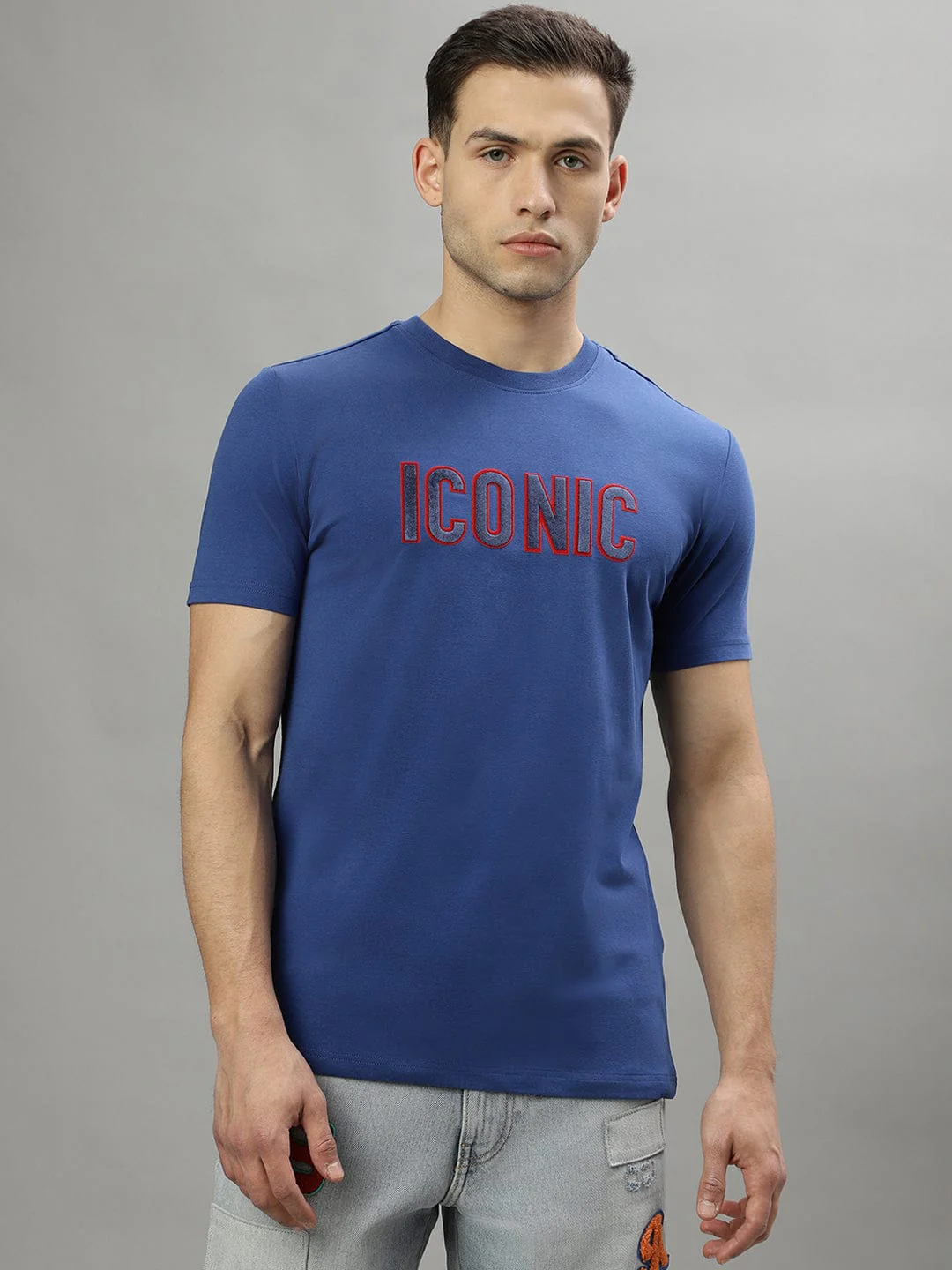 Iconic Men Multi Crew Neck Tshirt - Image 2