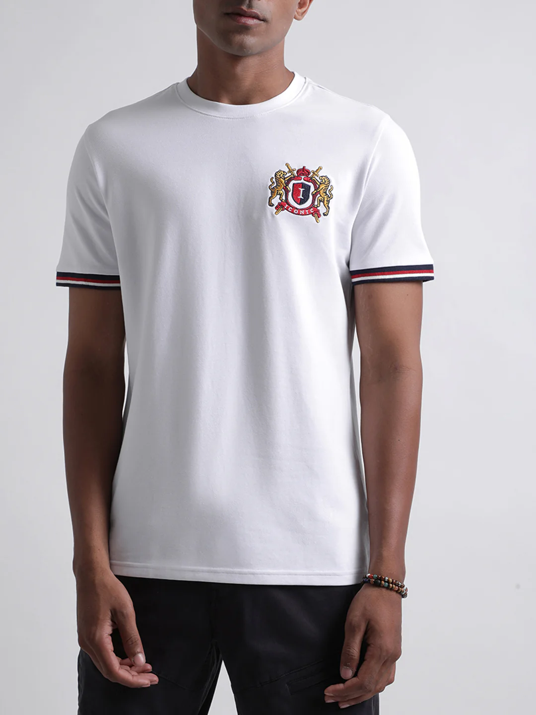 Iconic White Regular Fit Tshirt