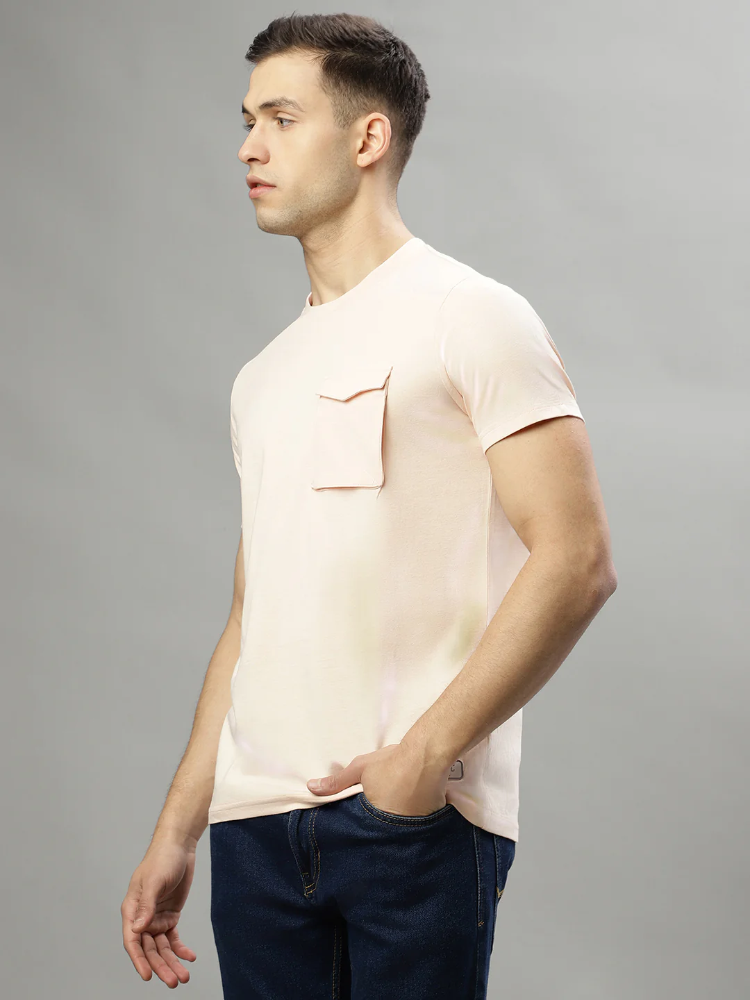 Iconic Pink Regular Fit Tshirt - Image 3