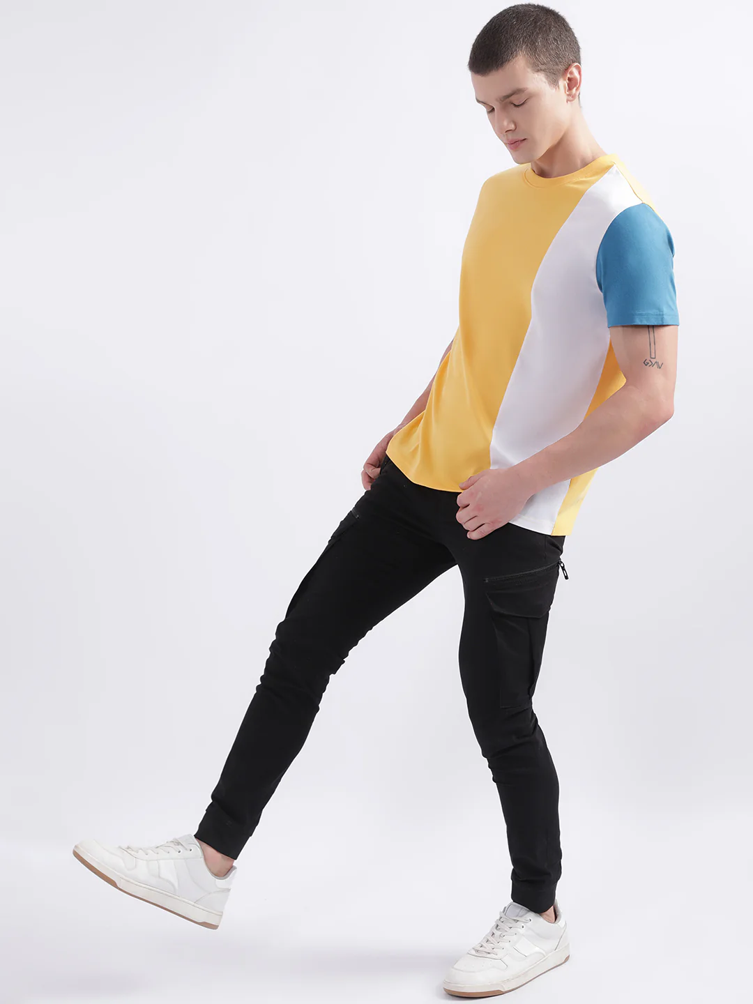 Iconic Yellow Regular Fit Tshirt - Image 5