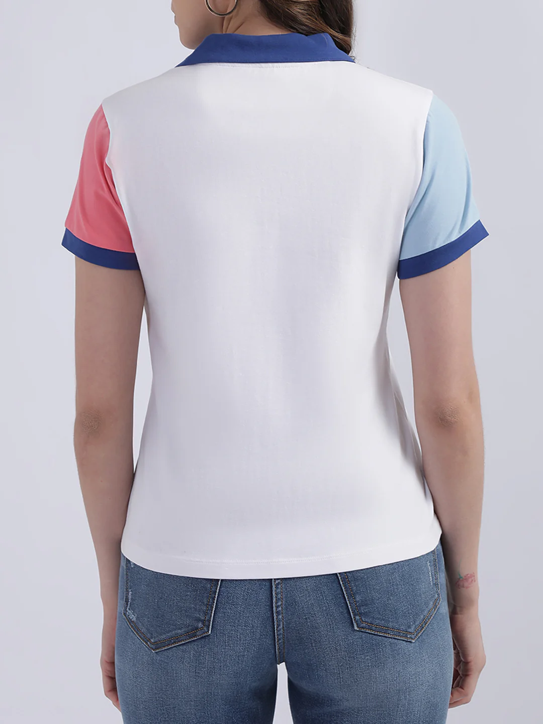 Iconic Multicolor Regular Fit Polo Tshirt - Image 3