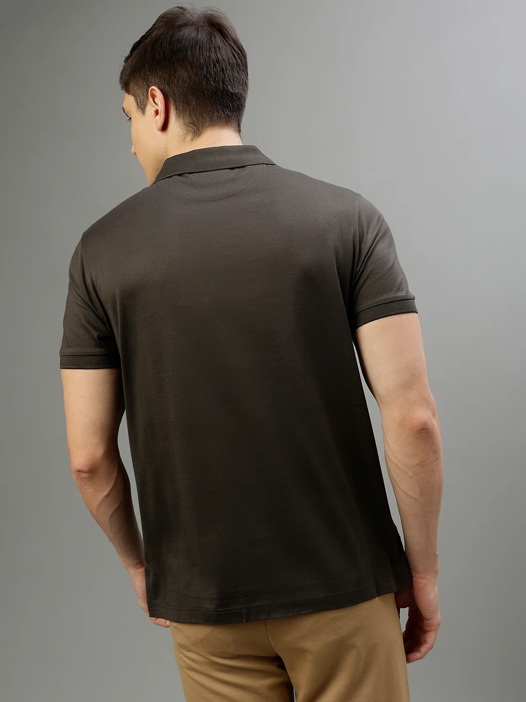 Iconic Black Fashion Regular fit Tshirts - Image 4