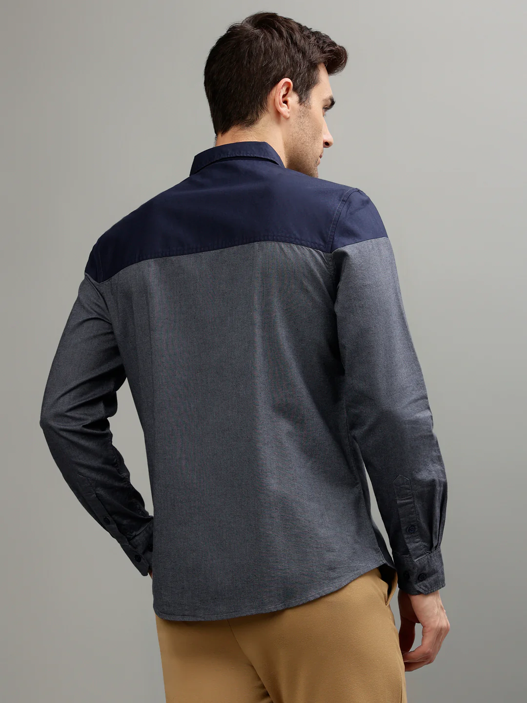Iconic Blue Fashion Regular fit Shirt - Image 4