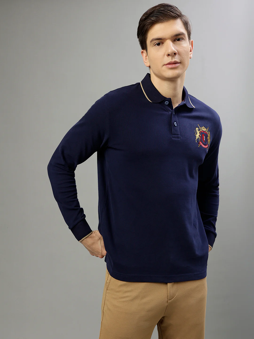 Iconic Blue Fashion Regular fit Tshirt - Image 3