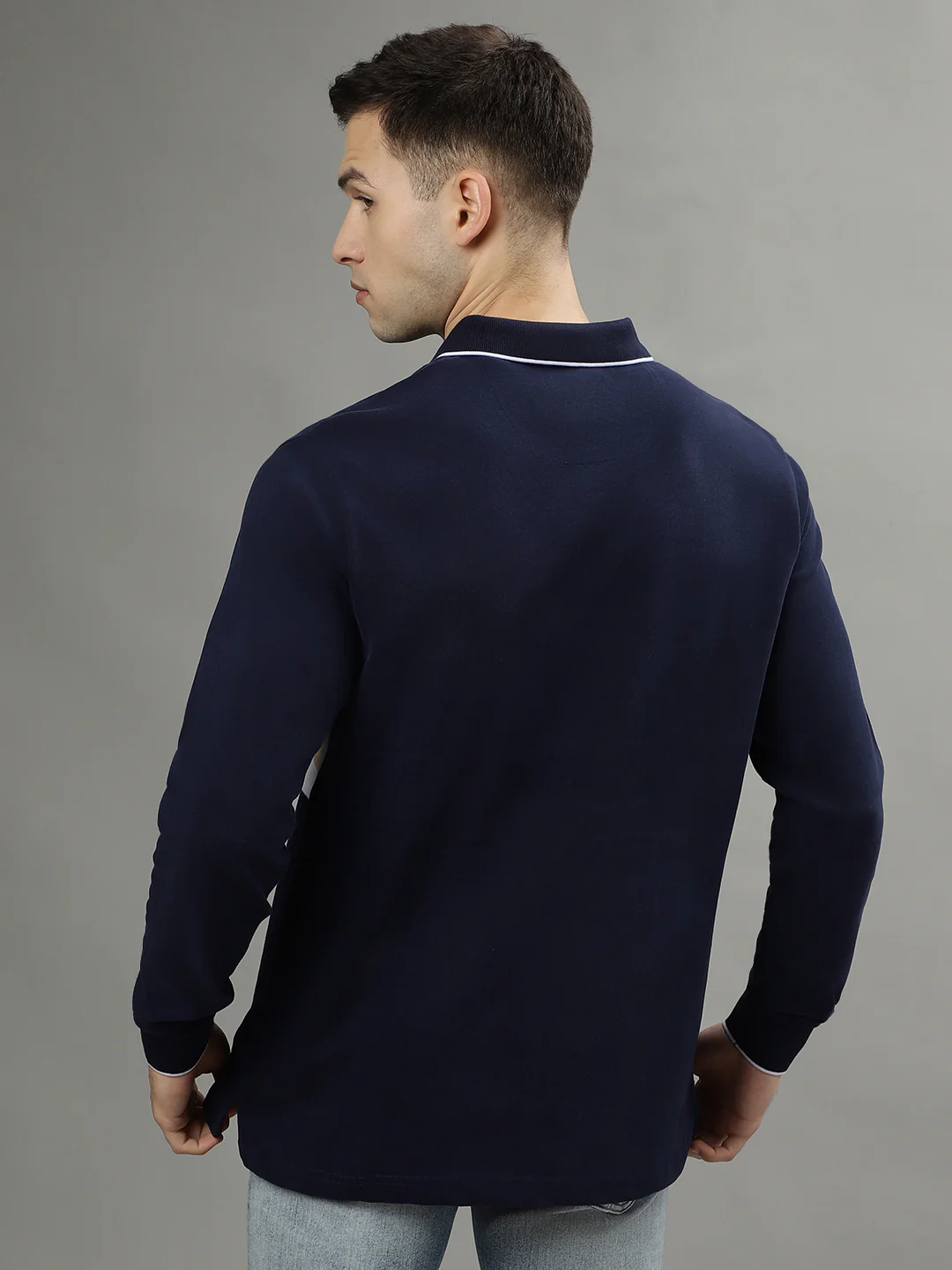 Iconic Multi Color Fashion Logo Regular Fit Polo Tshirt - Image 3