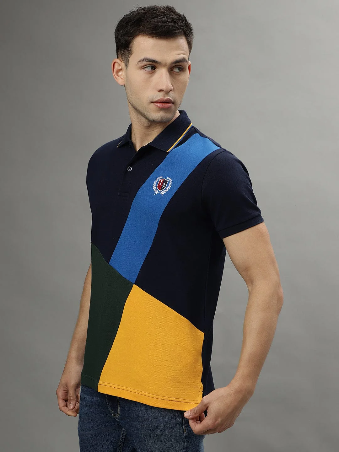 Iconic Men Multi Polo Tshirt - Image 2