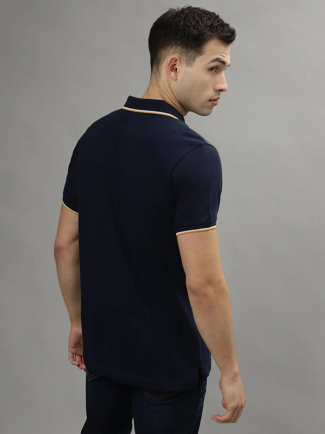 Iconic Men Multi Polo Tshirt - Image 3