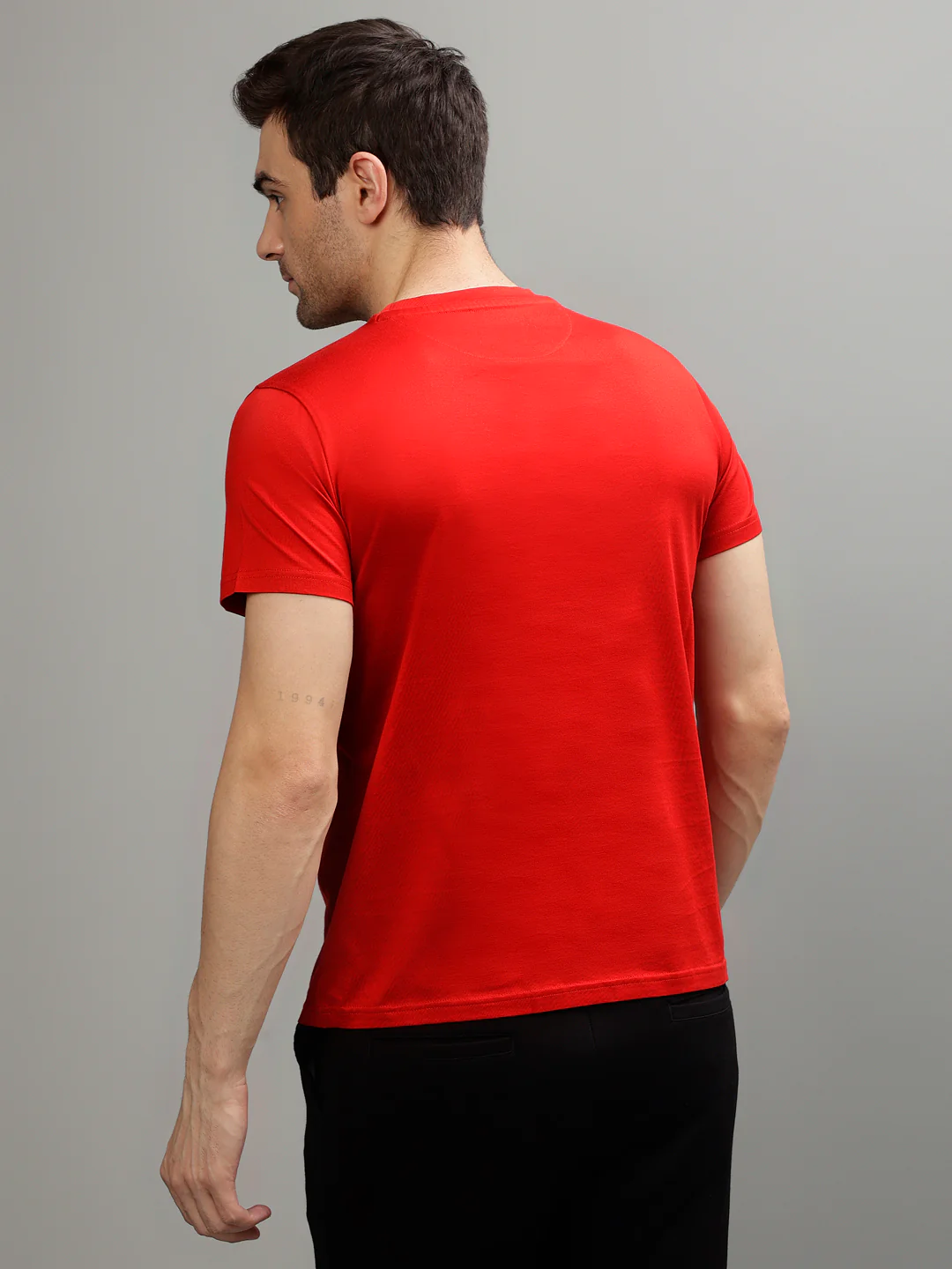 Iconic Red Fashion Regular fit Tshirts - Image 4